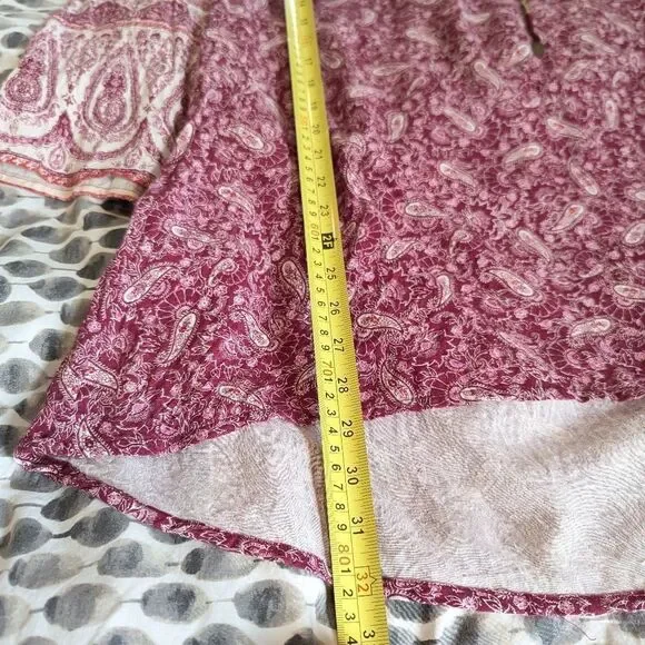 Billabong Paisley Print Boho Dress - Picture 9 of 9